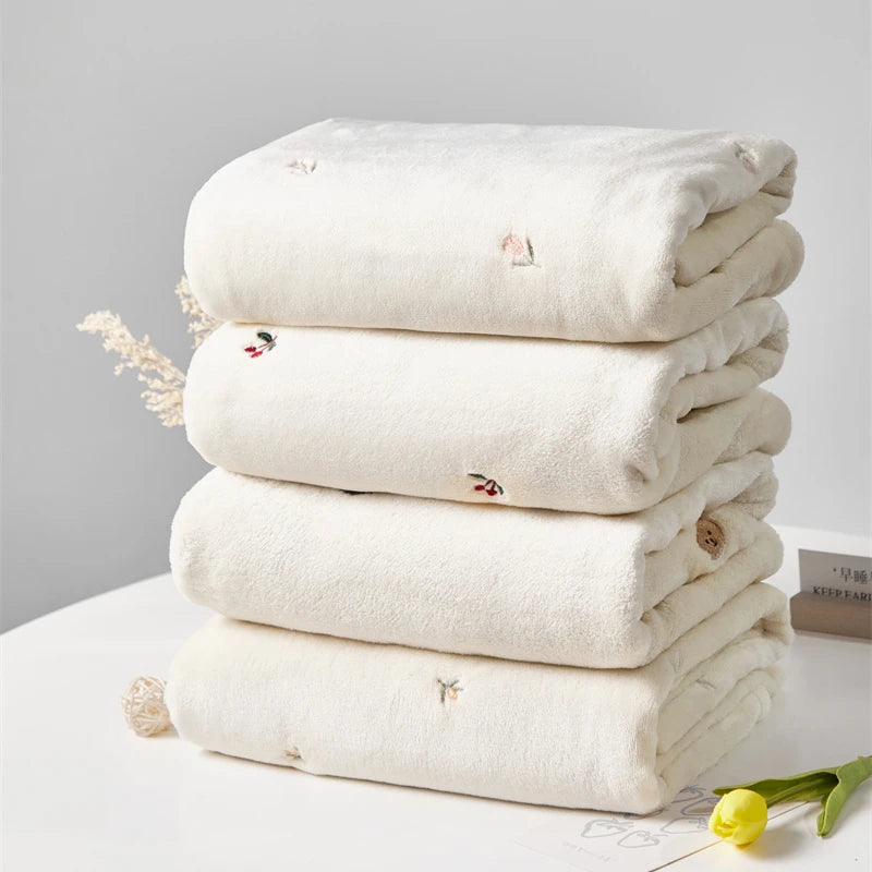 Couverture Bébé Polaire d'Hiver