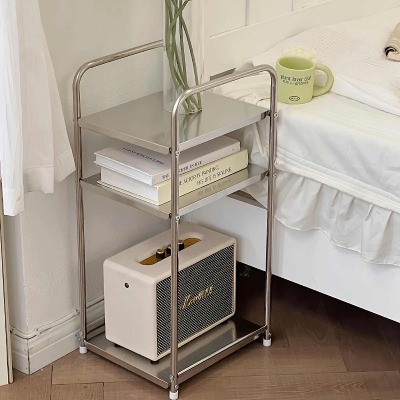 Étagère de Rangement Inox 3 Niveaux - Multi-Usage