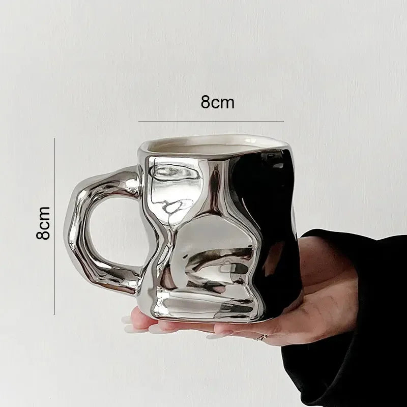 Tasse de Petit-Déjeuner en Céramique Style Simple