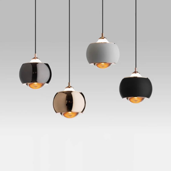 Suspension Luminaire Sphérique Style Nordique Chevet