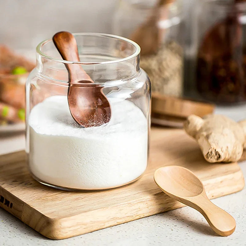 Petites Cuillères en Bois pour Épices et Condiments