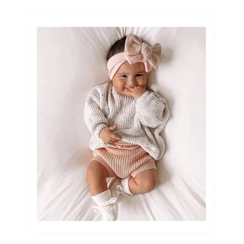 Pull Enfant Tricoté Manches Longues