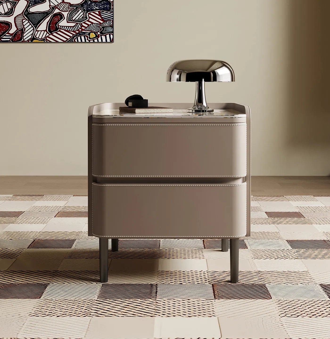 Modern Nightstand – Nordic Display Table