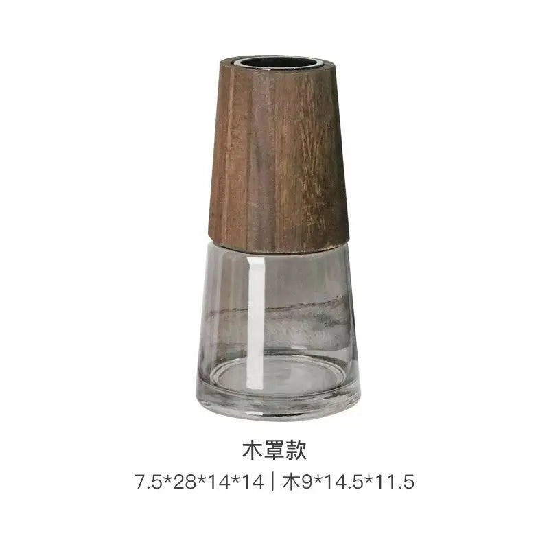 Vase de Table en Verre Style Nordique Luxe Léger
