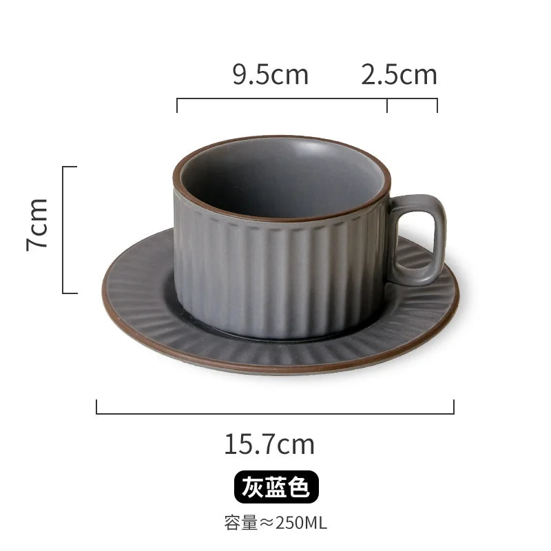 Tasse en Céramique Morandi Style Café Restaurant