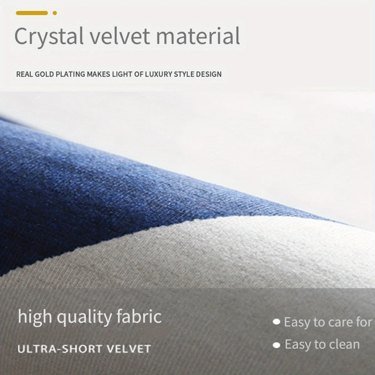 Paillasson Semi-Circulaire en Velours de Cristal