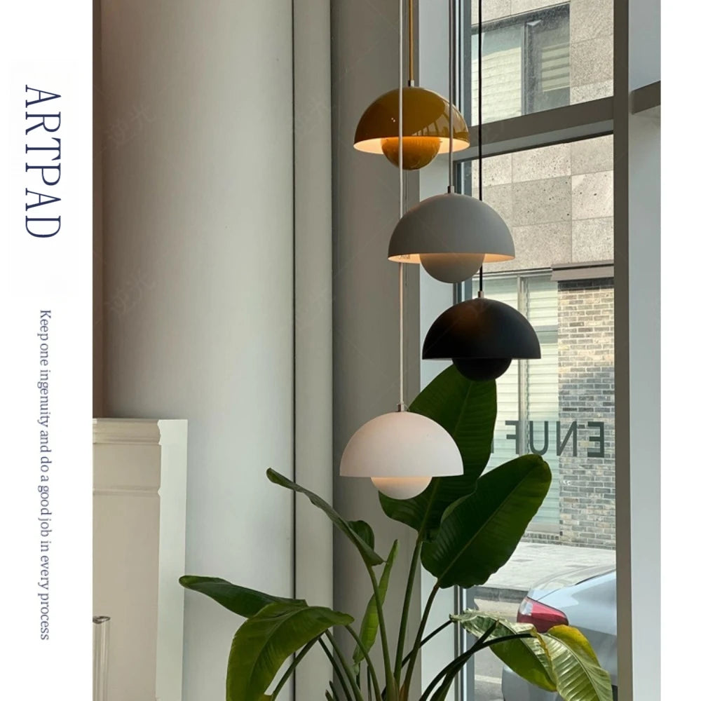 Danish Bud Pendant Light – Nordic Modern Hanging Lamp