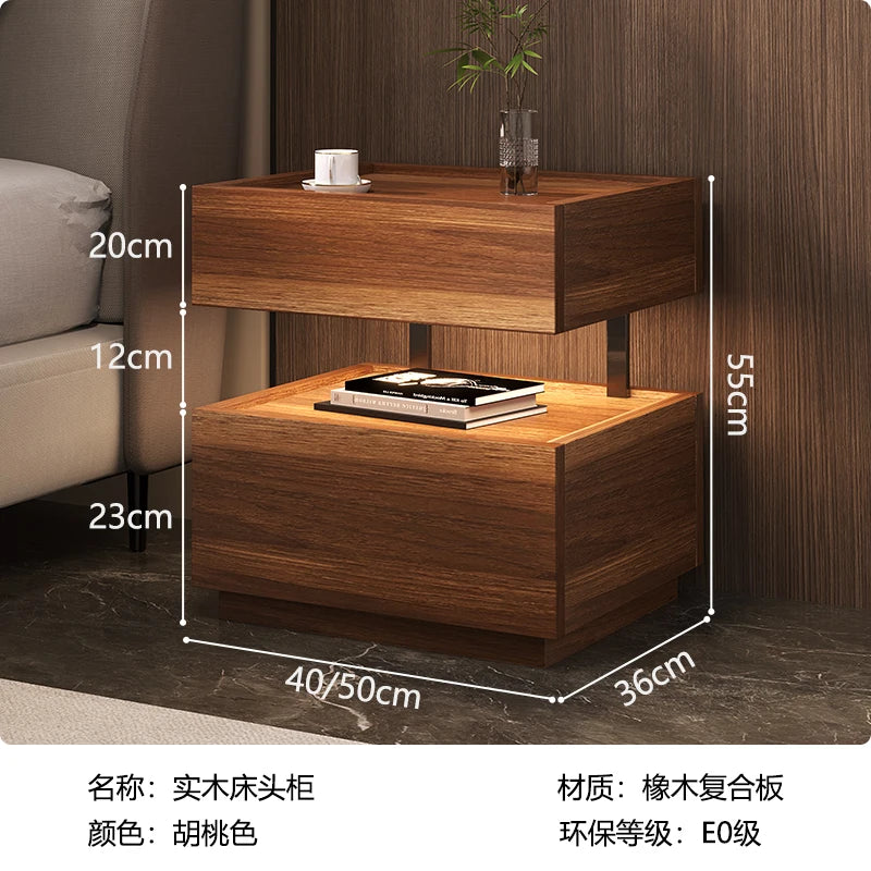 Premium Bedside Table – Classic Storage Design