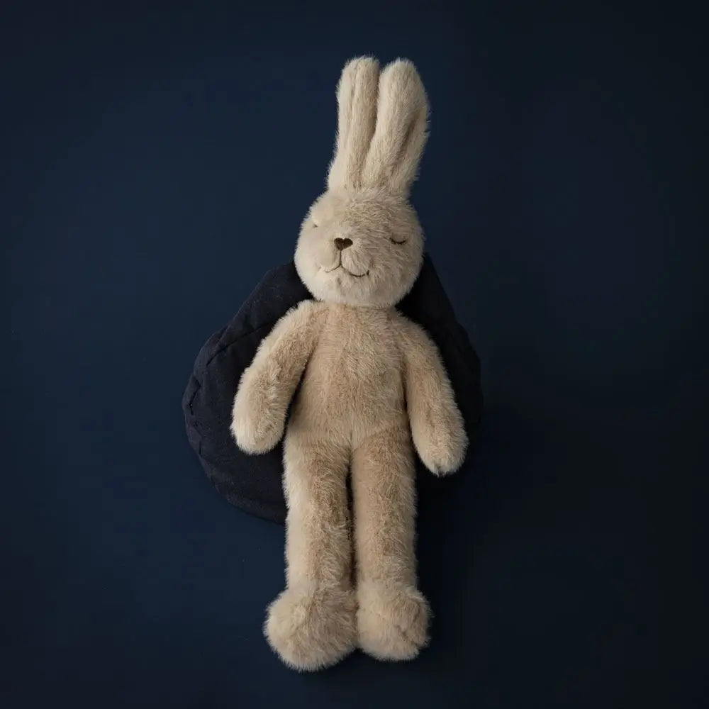 Peluche Lapin Longues Oreilles avec Écharpe