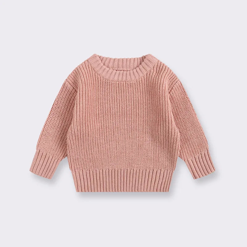 Pull Bébé Tricoté Épais Hiver