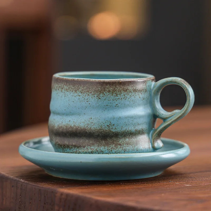 Kiln-Glazed Coffee Cup – Handmade Japanese Style