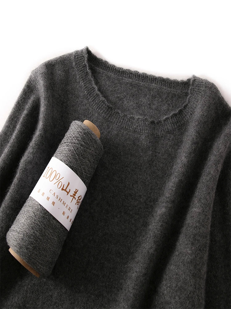 Pull Femme 100% Cachemire Basique