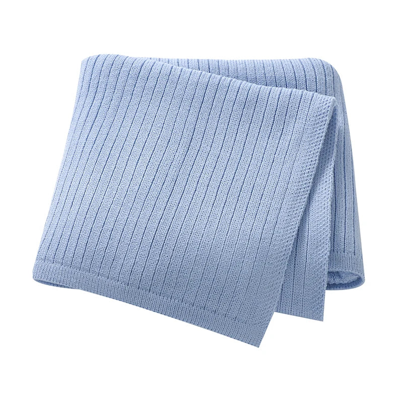 Couverture Bébé Alvéolée Ultra-Douce pour Poussette