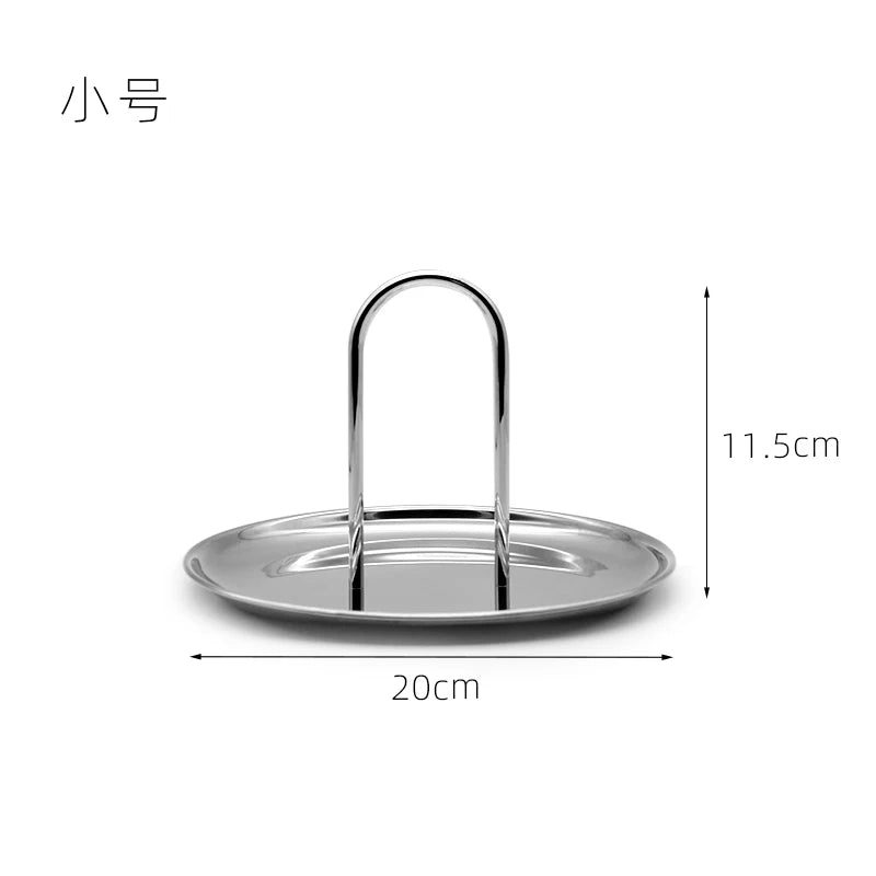 Stainless Steel Carry Tray – Decorative Storage Tray