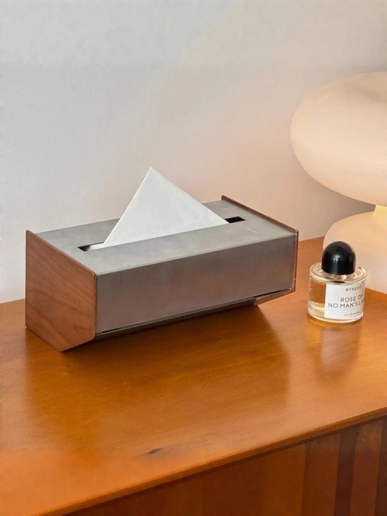 Boîte à Mouchoirs Acier Inoxydable Luxe Table Basse
