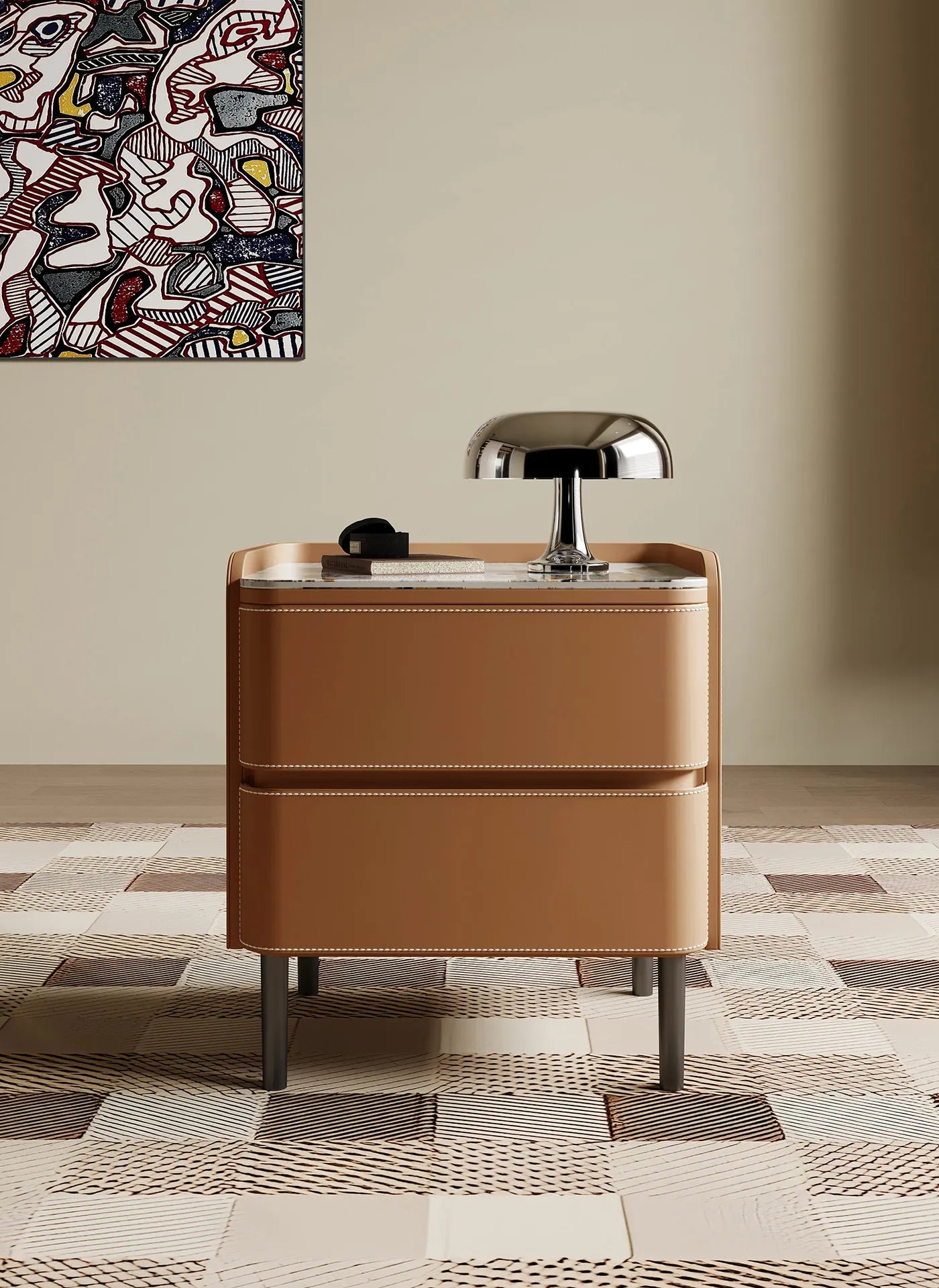 Modern Nightstand – Nordic Display Table
