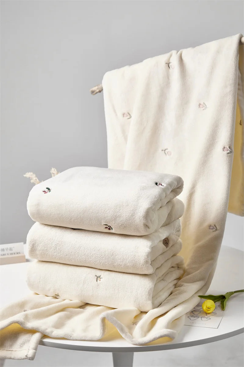 Couverture Bébé Polaire d'Hiver