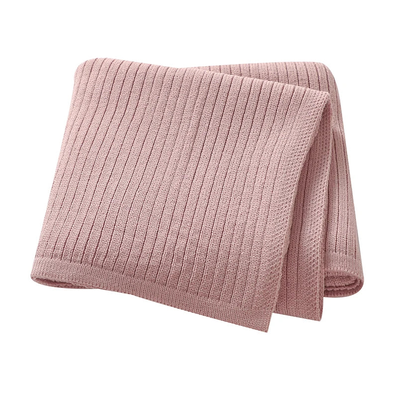 Couverture Bébé Alvéolée Ultra-Douce pour Poussette