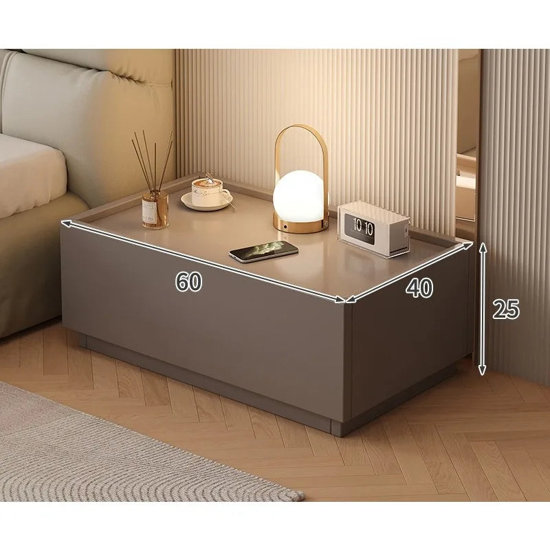 Table de Chevet Bois Minimaliste - Style Italien