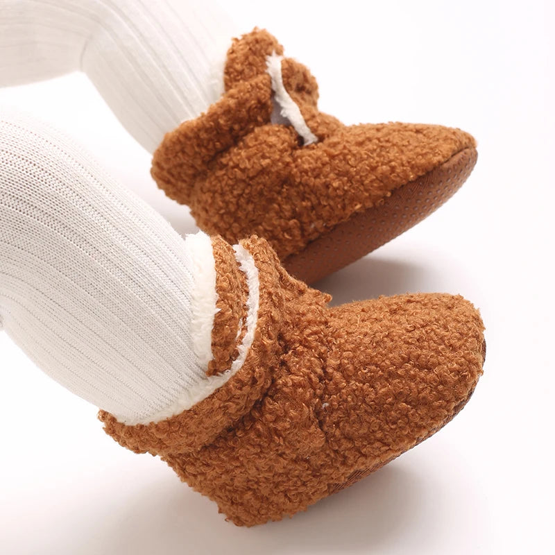 Chaussons Polaire Bébé Antidérapants
