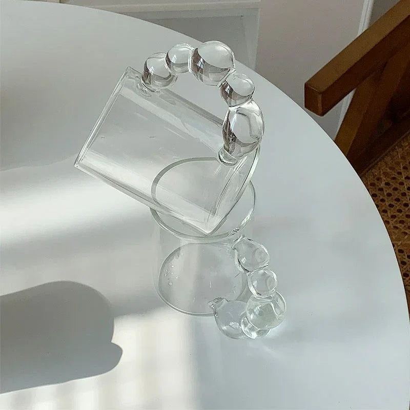 Tasse à Café Européenne Luxe Anse Style Bulle