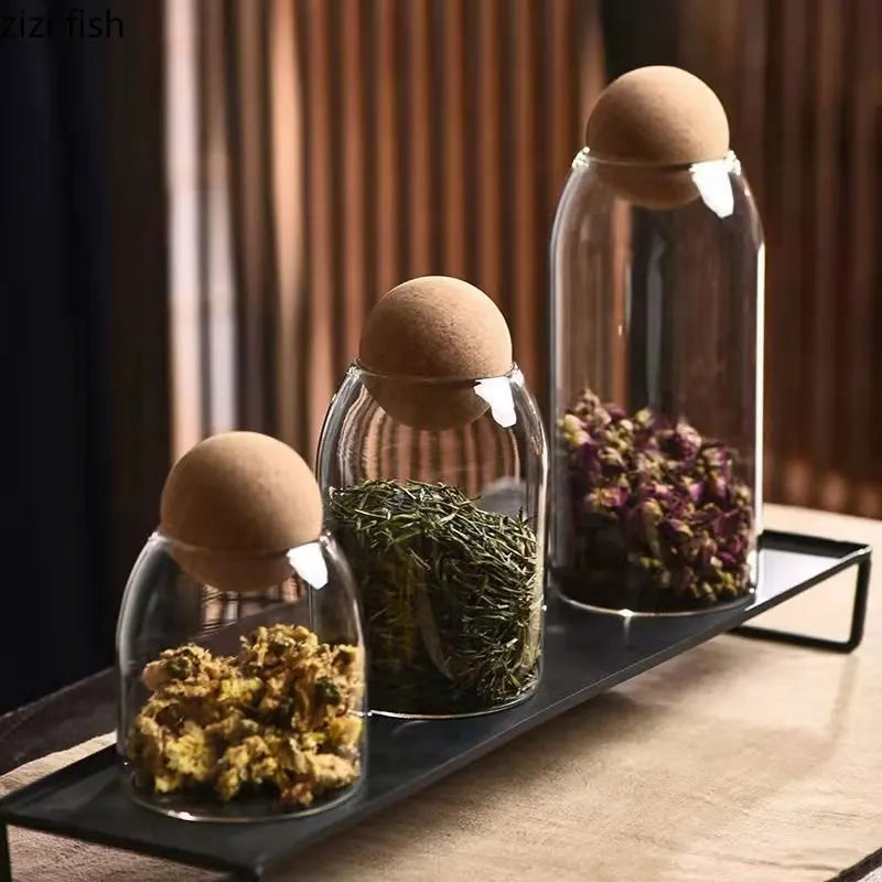 Bouteille de Conservation en Verre Bouchon Liège