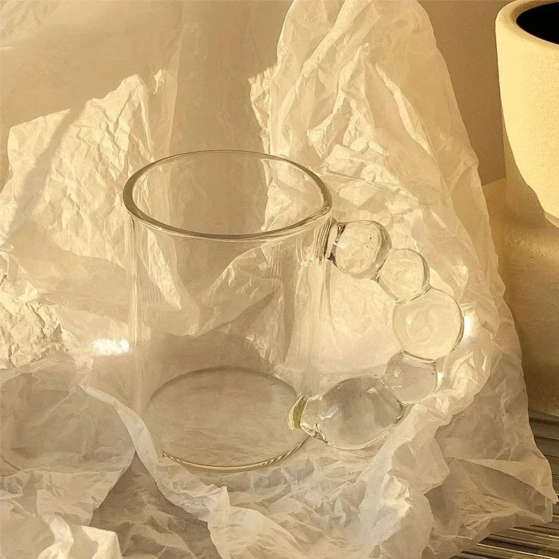 Tasse à Café Européenne Luxe Anse Style Bulle