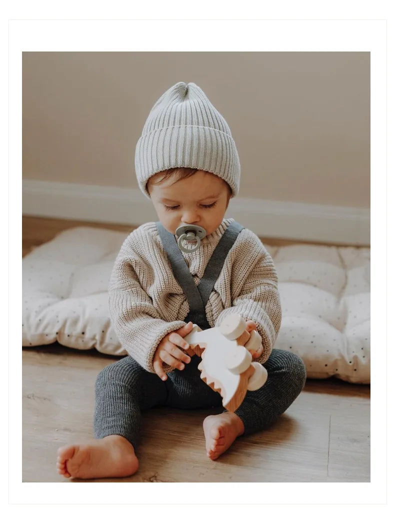 Pull Bébé Tricoté Épais Hiver