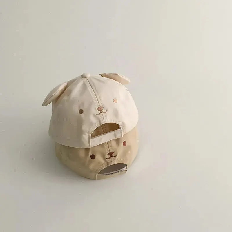 Casquette Bébé Ourson avec Oreilles