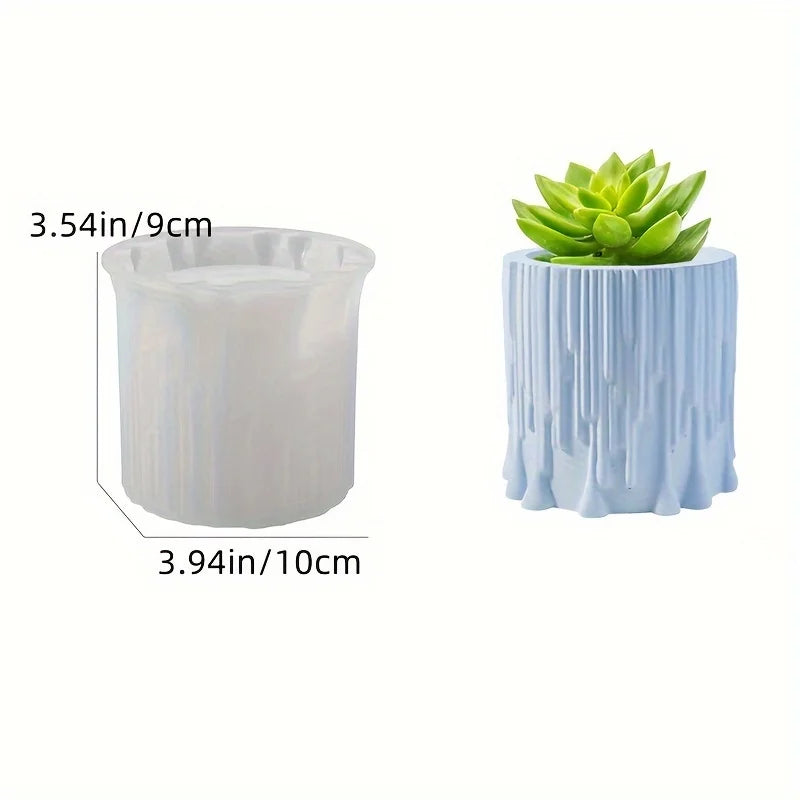 Candle Jar Mold – Silicone for Resin & Concrete