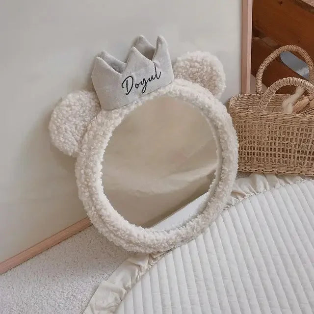 Miroir Décoratif Ourson Couronne