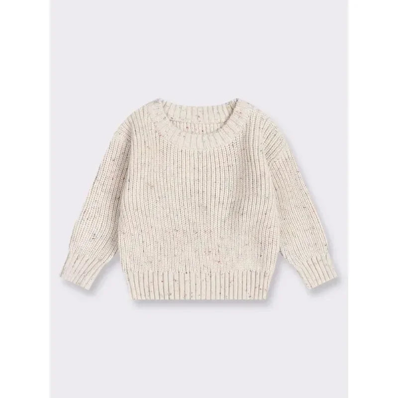 Pull Enfant Tricoté Manches Longues