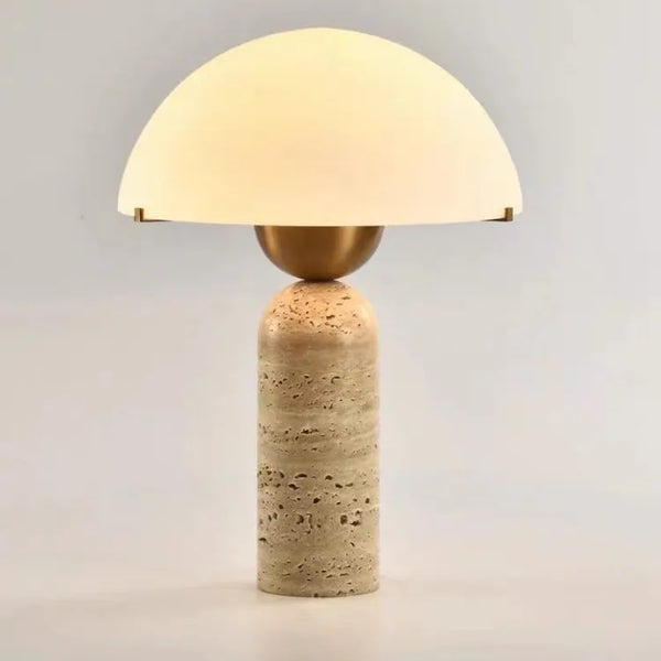 Lampe de Table Travertin Nordique Rétro Style Américain