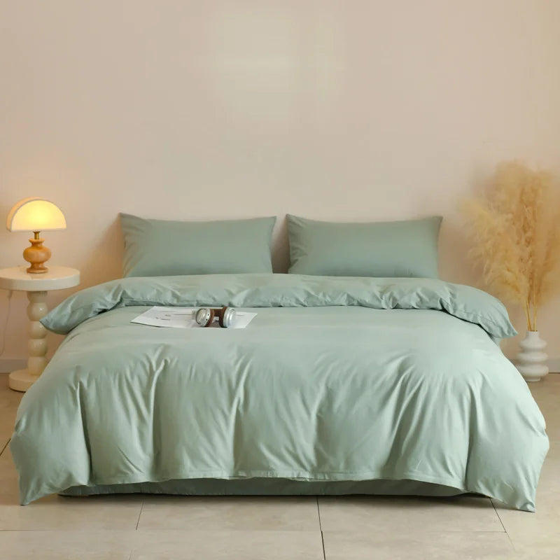 Parure de Lit en Coton Égyptien 3 Pièces