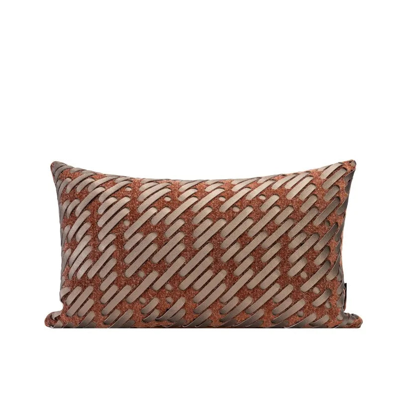 Housse de Coussin Géométrique Art Contemporain Abstrait