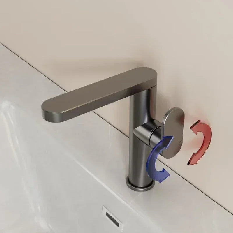 Robinet de Salle de Bain Rotatif 360° Aluminium
