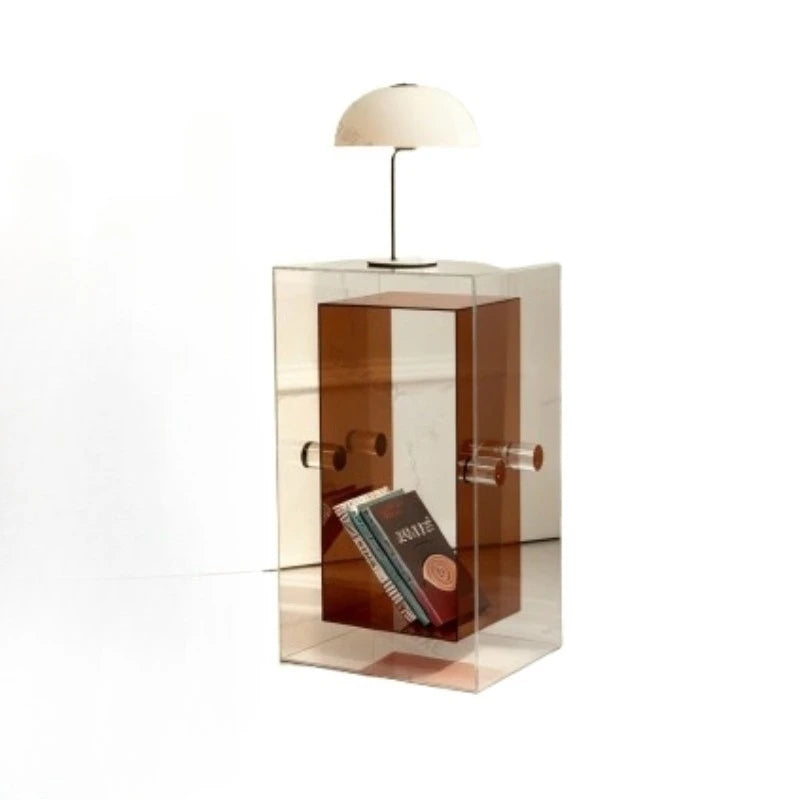 Table d'Appoint en Acrylique - Design Minimaliste