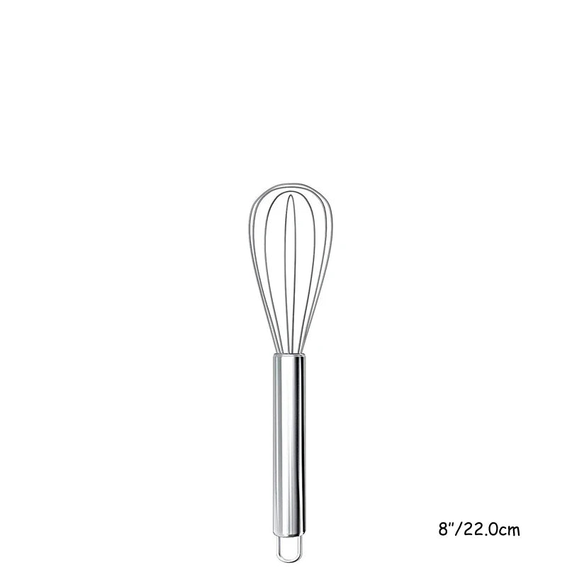 Fouet de Cuisine en Acier Inoxydable Batteur à Œufs