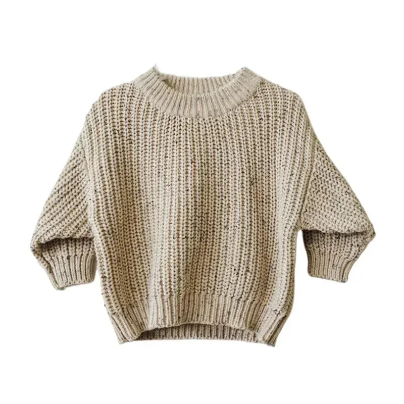 Pull Enfant Tricoté Manches Longues