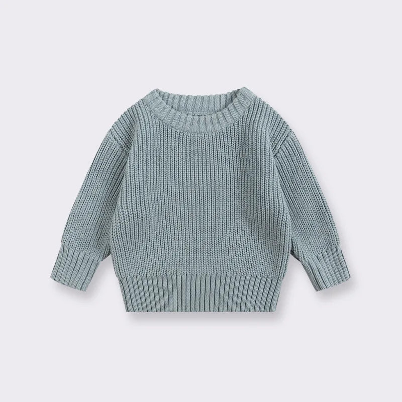 Pull Bébé Tricoté Épais Hiver