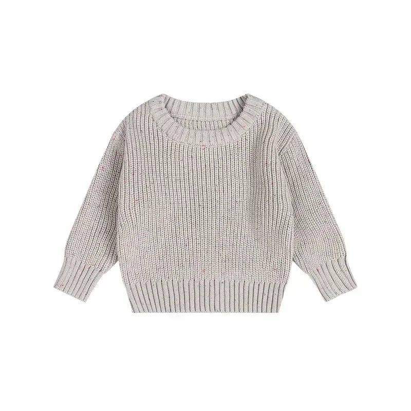Pull Enfant Tricoté Manches Longues