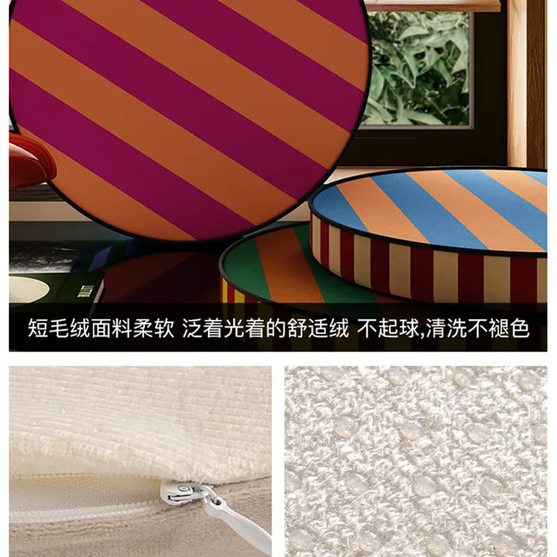 Coussin de Sol Rond Tatami - Assise Méditation Japonaise