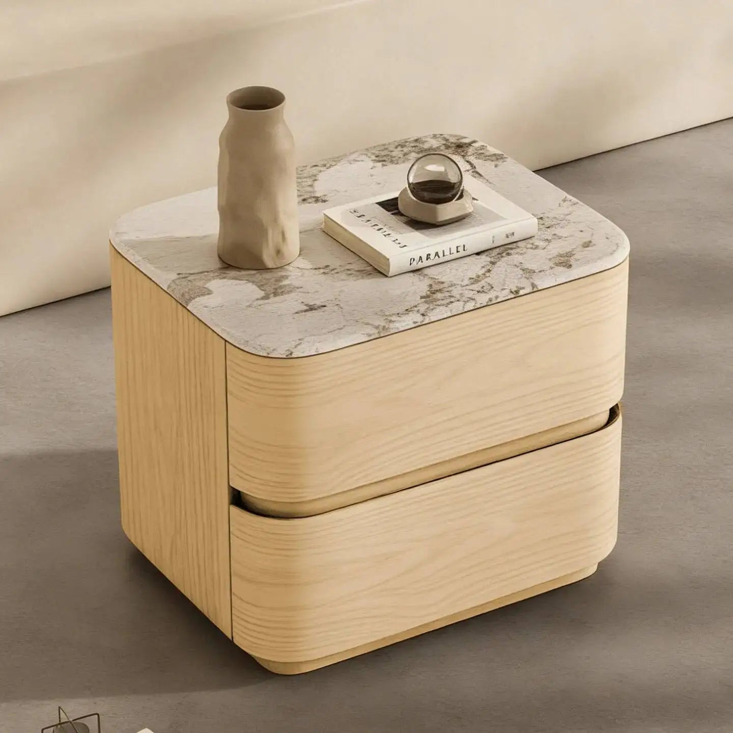 Nordic Nightstand – Elegant Bedroom Table