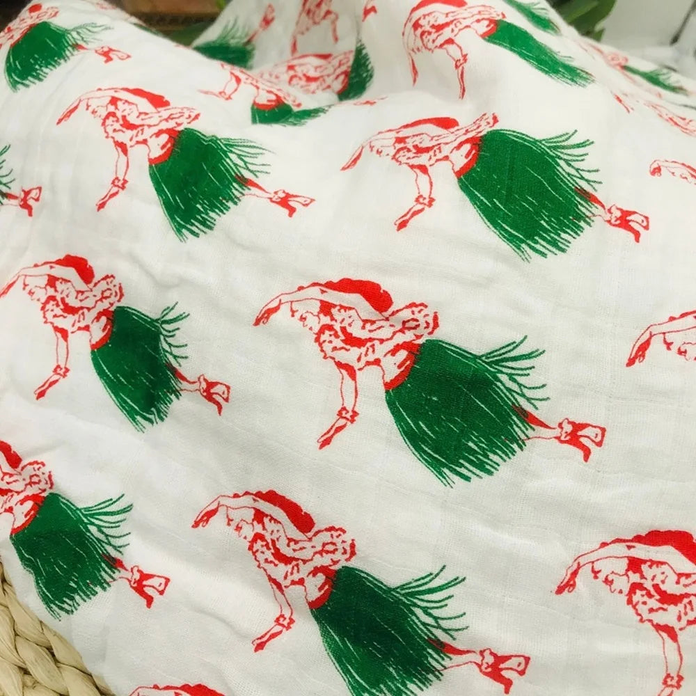 Couverture Bébé en Mousseline de Coton Bio