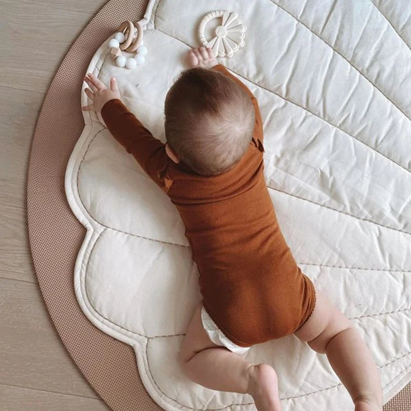 Tapis d'Éveil Coquillage en Coton