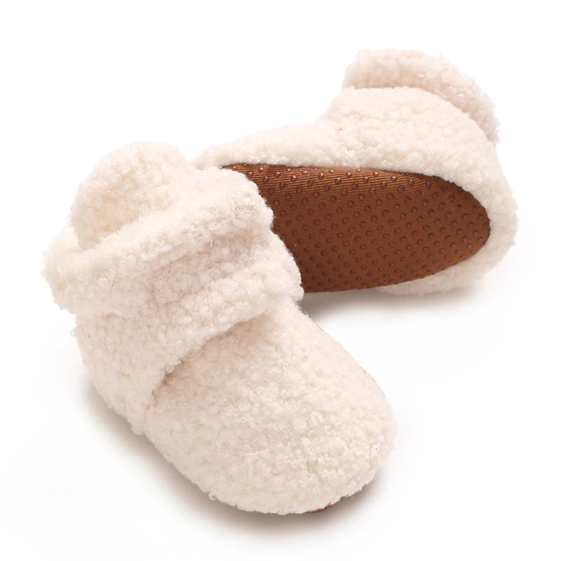 Chaussons Polaire Bébé Antidérapants