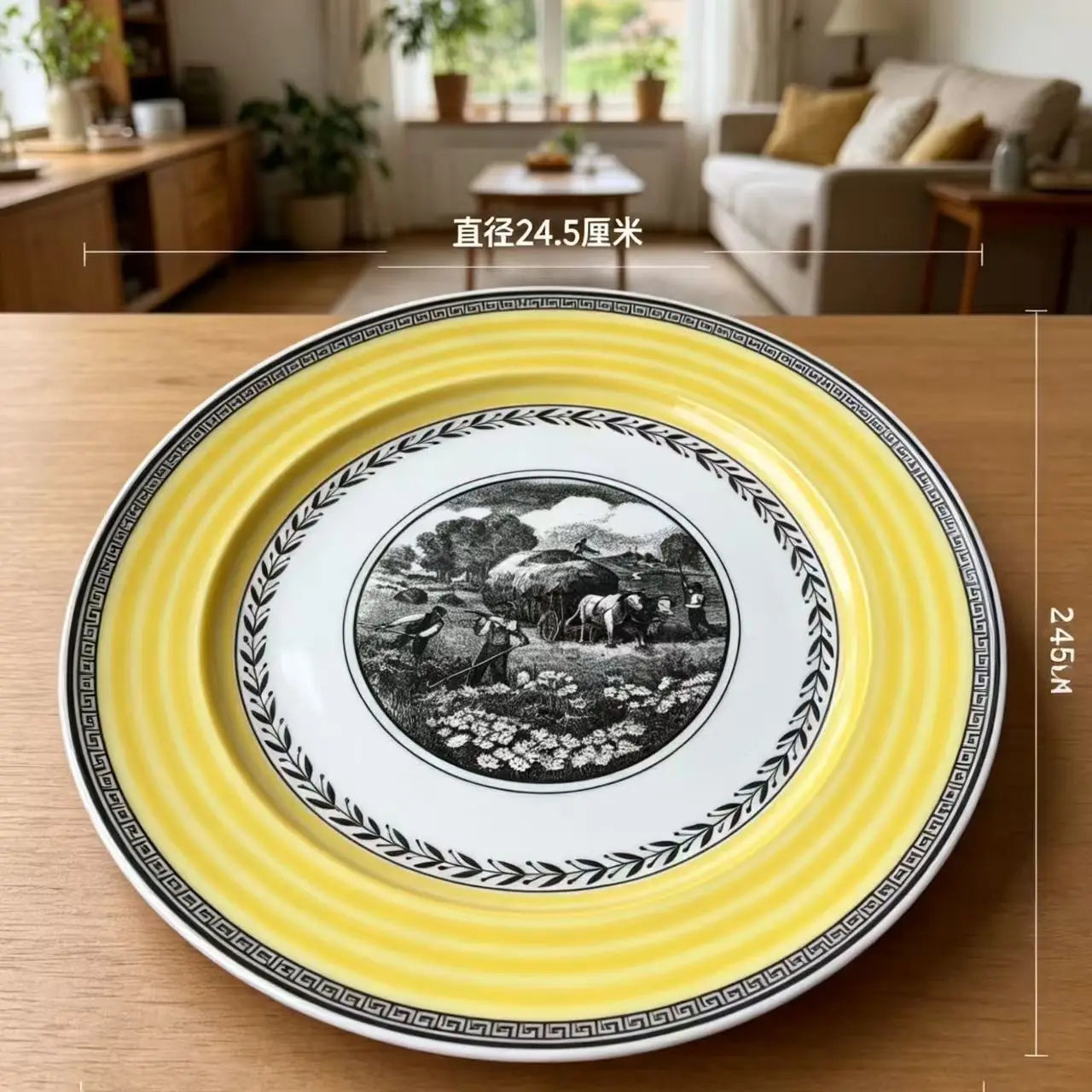 Service de Vaisselle en Porcelaine Complet