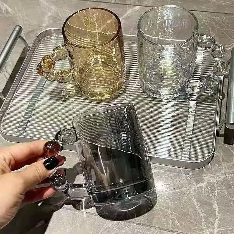 Tasse à Café Européenne Luxe Anse Style Bulle