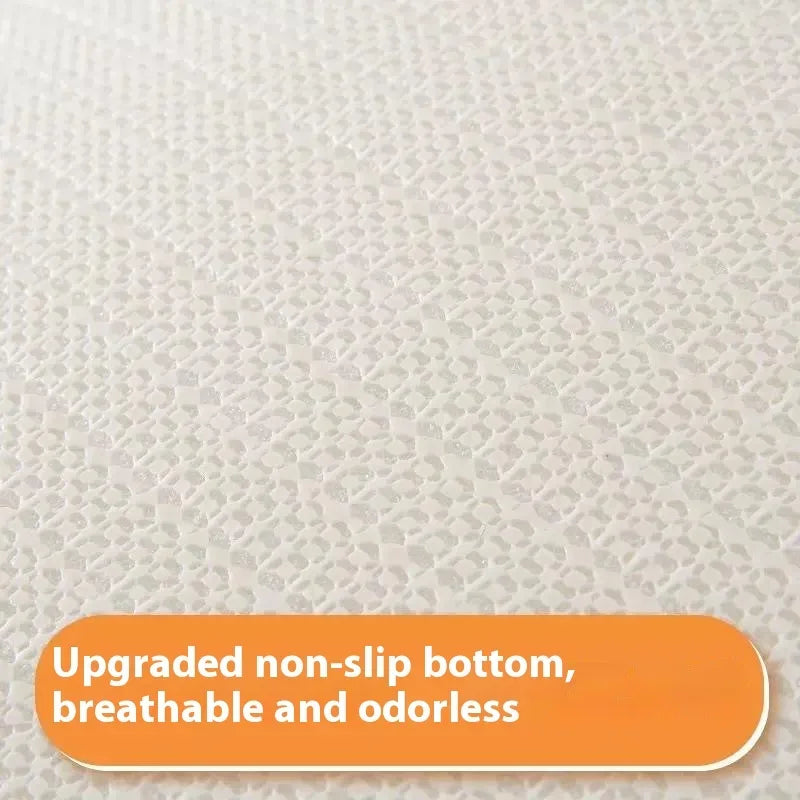 Tapis Flanelle Moderne Léger Luxe Antidérapant Lavable
