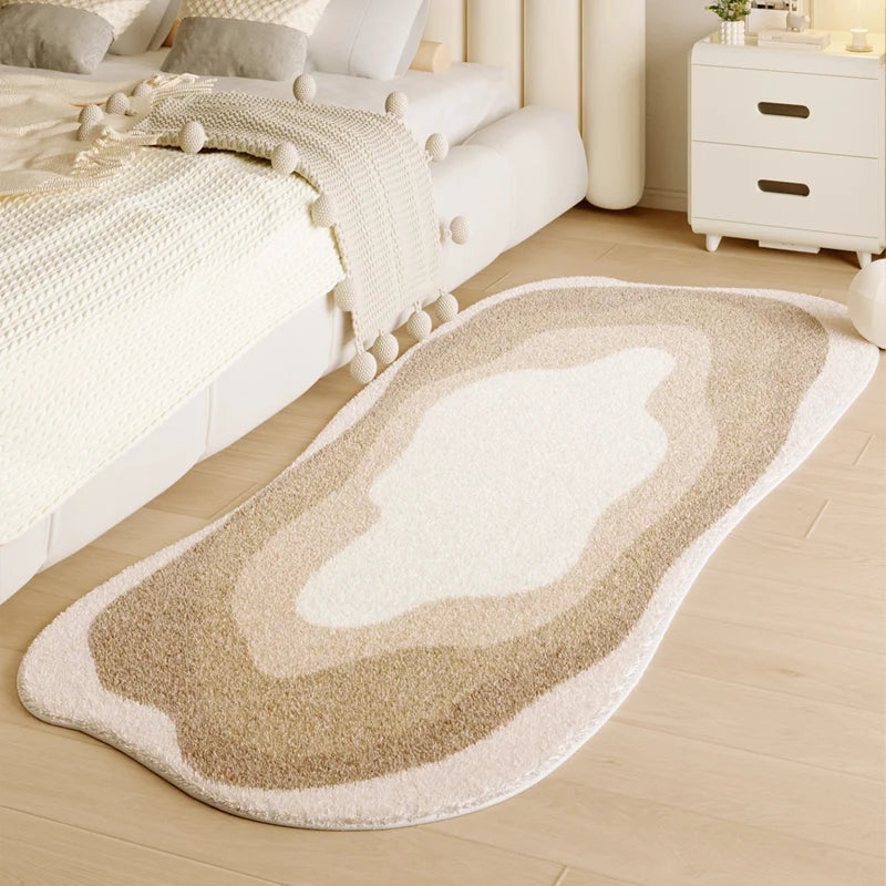 Tapis Moderne Effet Cachemire - Doux et Antidérapant